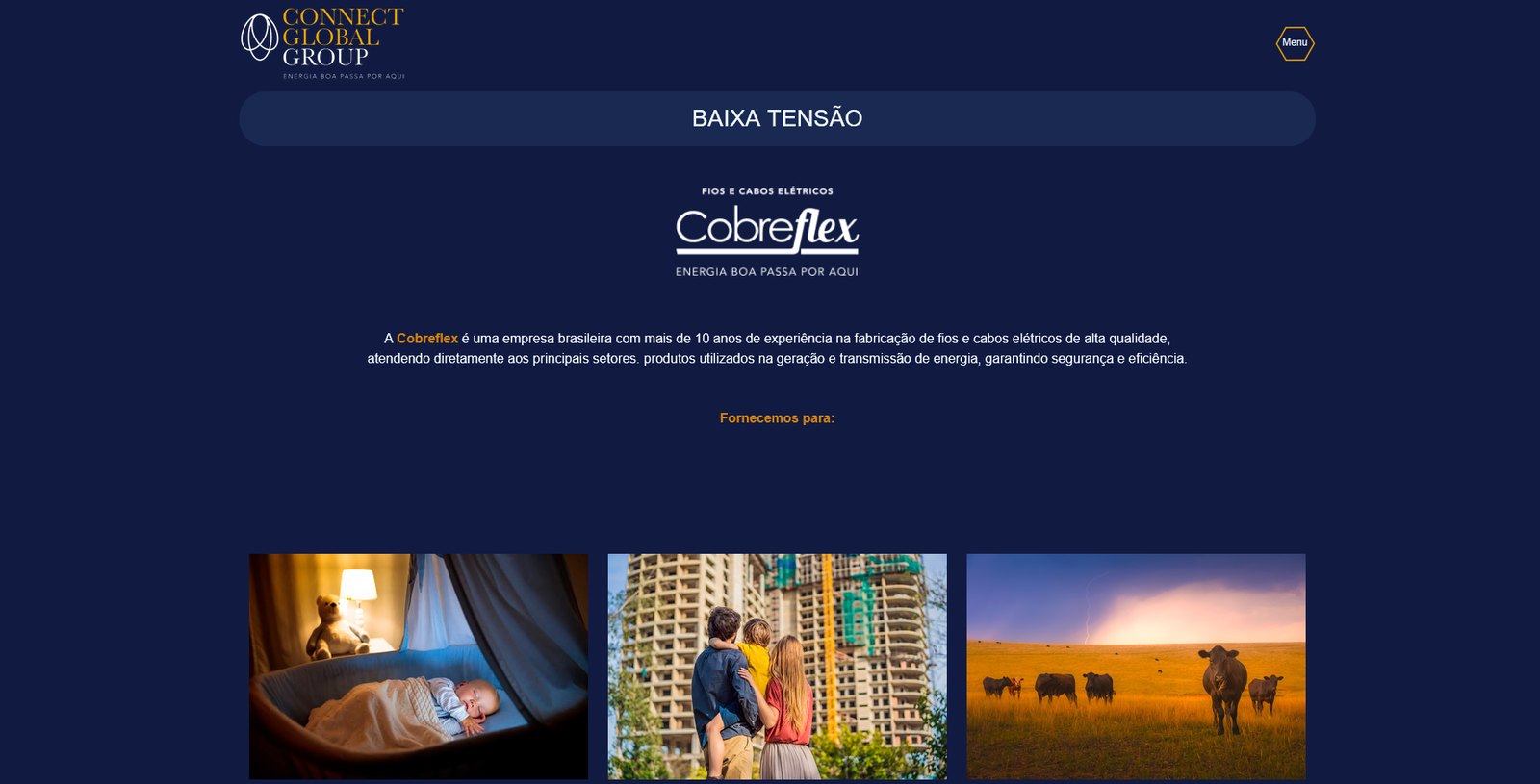 Linha de produtos de baixa tensão