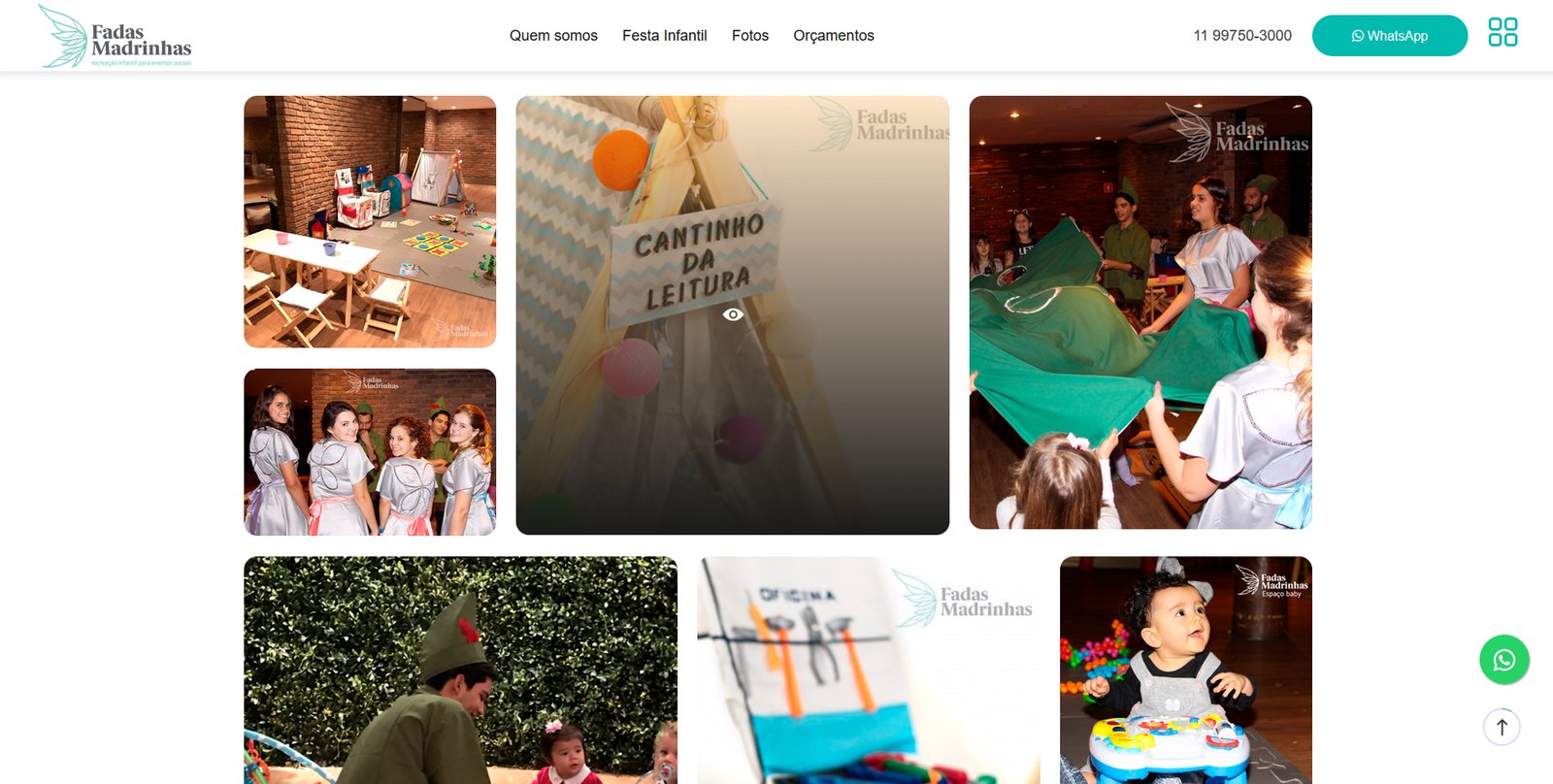 Galeria de eventos da Fadas Madrinhas